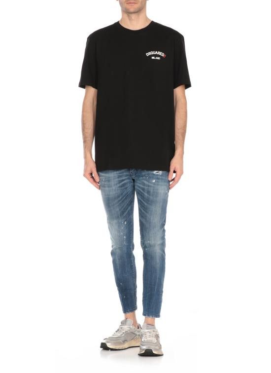 Dsquared2 DSQUARED2 Men T-Shirts S74GD1400 D20020900 Black Size US S / EU 44-46 / 1 - 3 Thumbnail