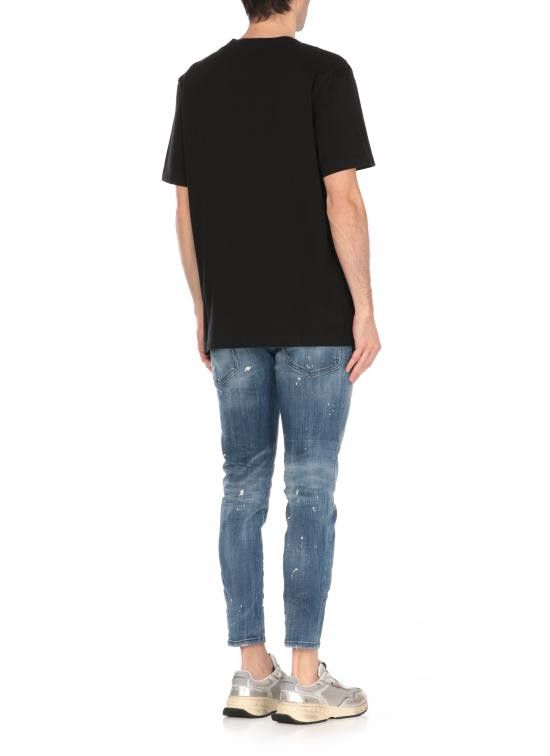 Dsquared2 DSQUARED2 Men T-Shirts S74GD1400 D20020900 Black Size US S / EU 44-46 / 1 - 4 Thumbnail