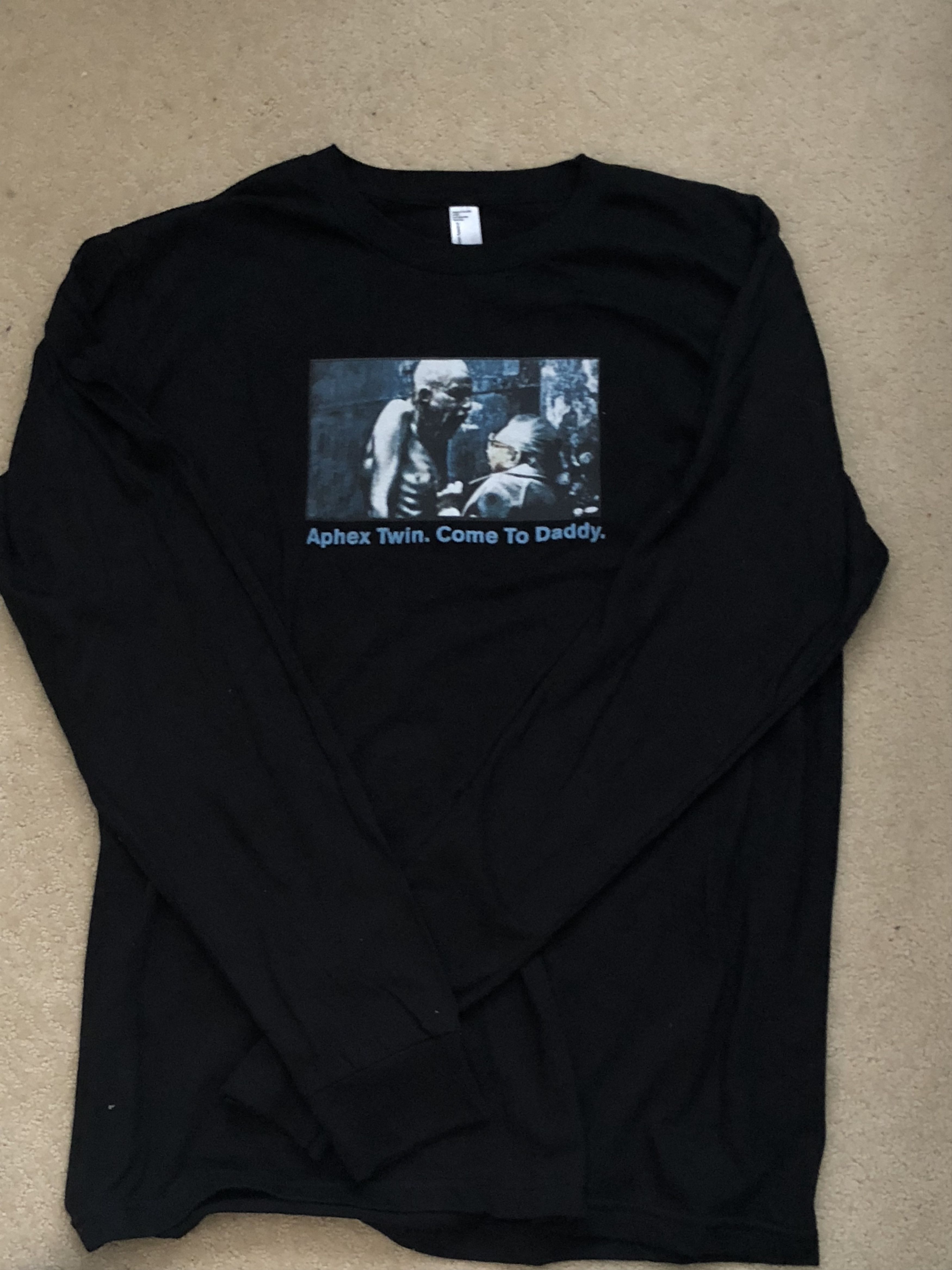 aphex twin 2010sブートレッグT Band Tees × Vintage Aphex Twin - Working Man's Techno
