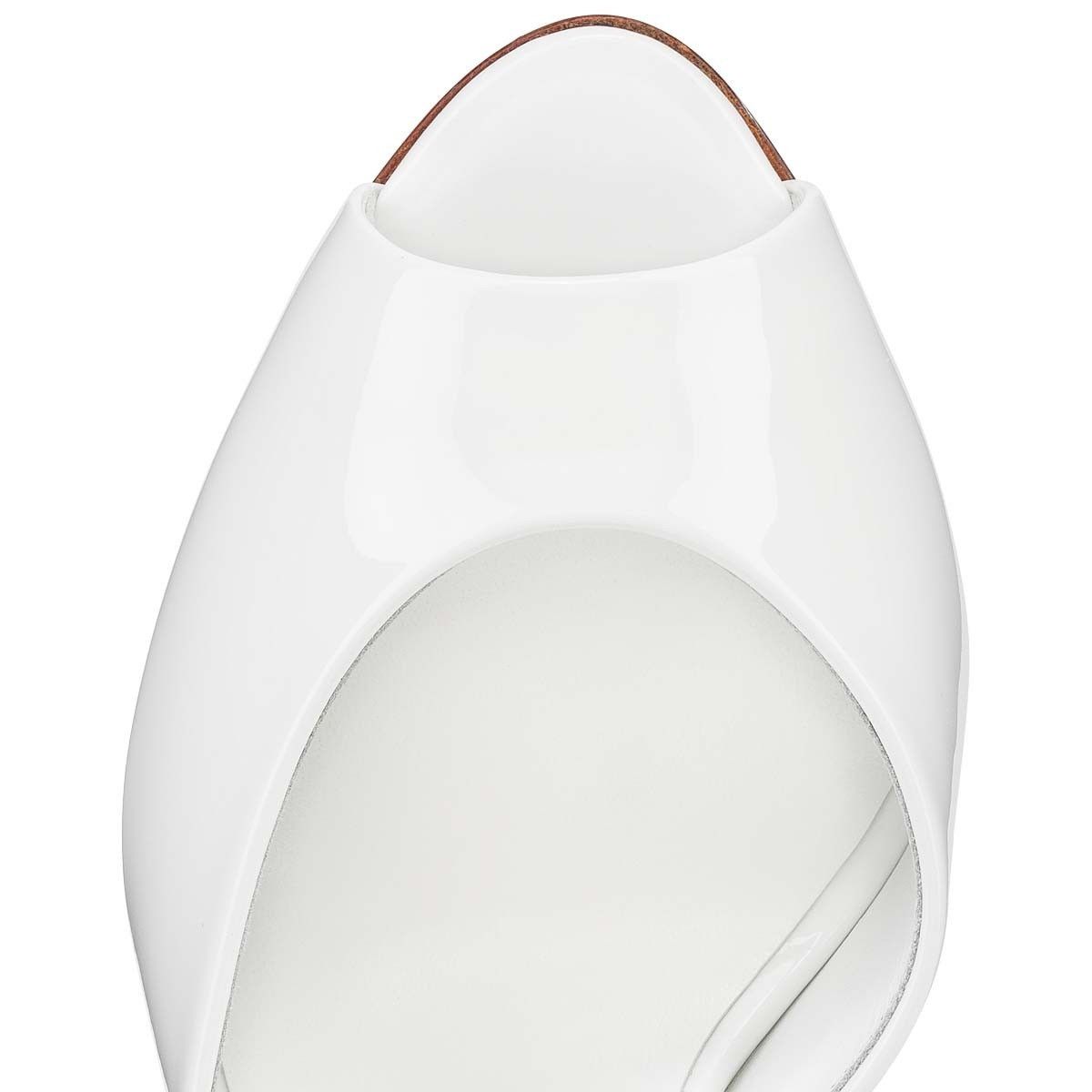 Christian Louboutin Me Dolly 100mm White Size US 12 / IT 42 - 4 Thumbnail