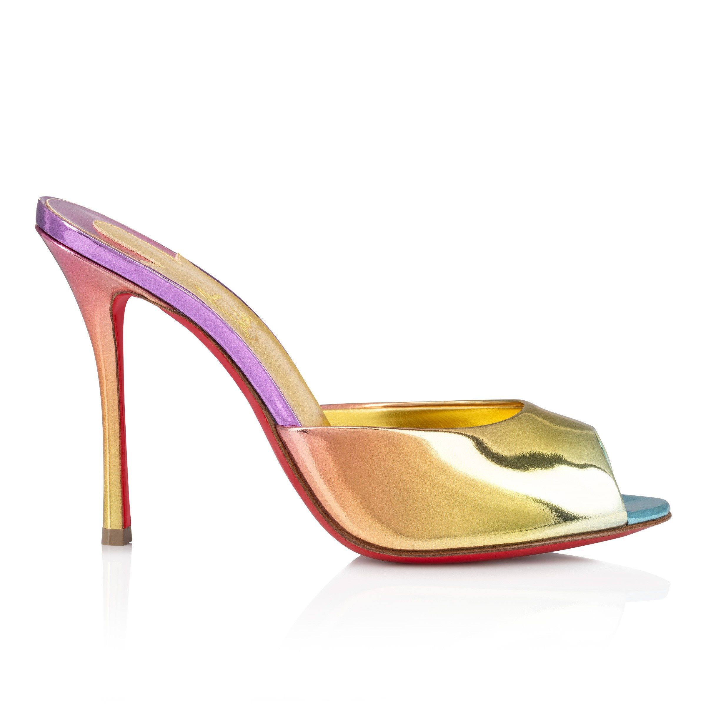 Christian Louboutin Me Dolly 100mm Multicolor Size US 12 / IT 42 - 3 Thumbnail