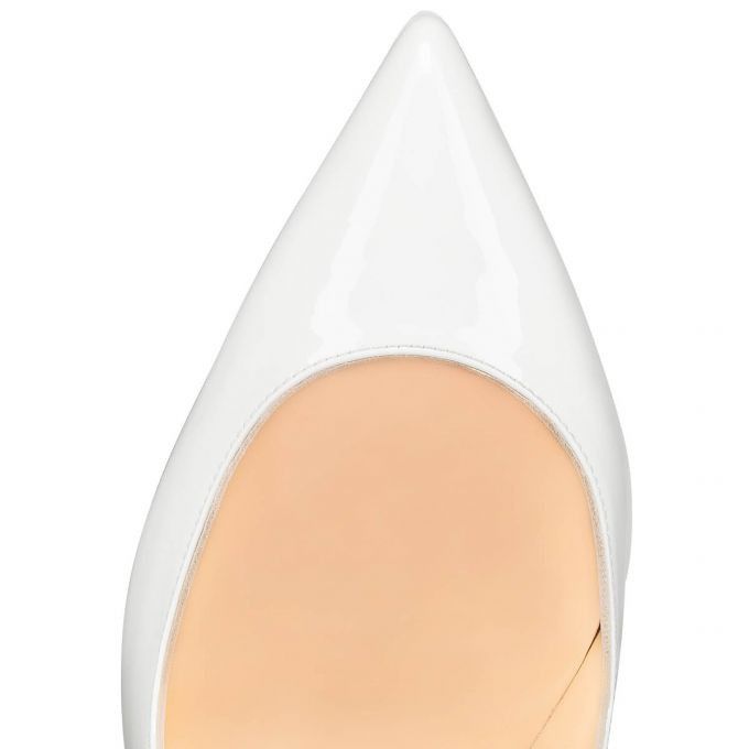 Christian Louboutin Hot Chick 100mm Snow Size US 5 / IT 35 - 4 Thumbnail