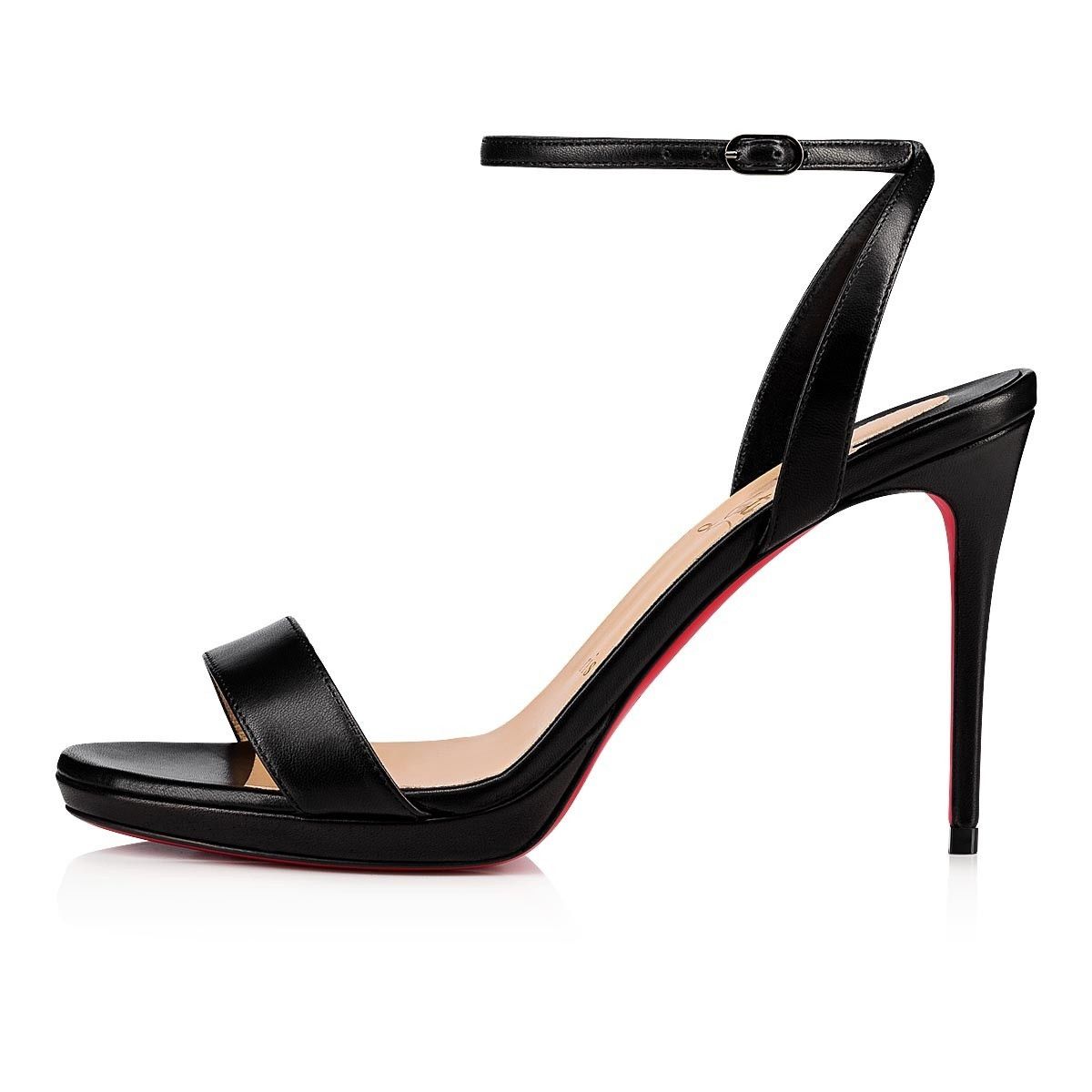 Christian Louboutin Loubi Queen 120mm Black Size US 6 / IT 36 - 2 Thumbnail