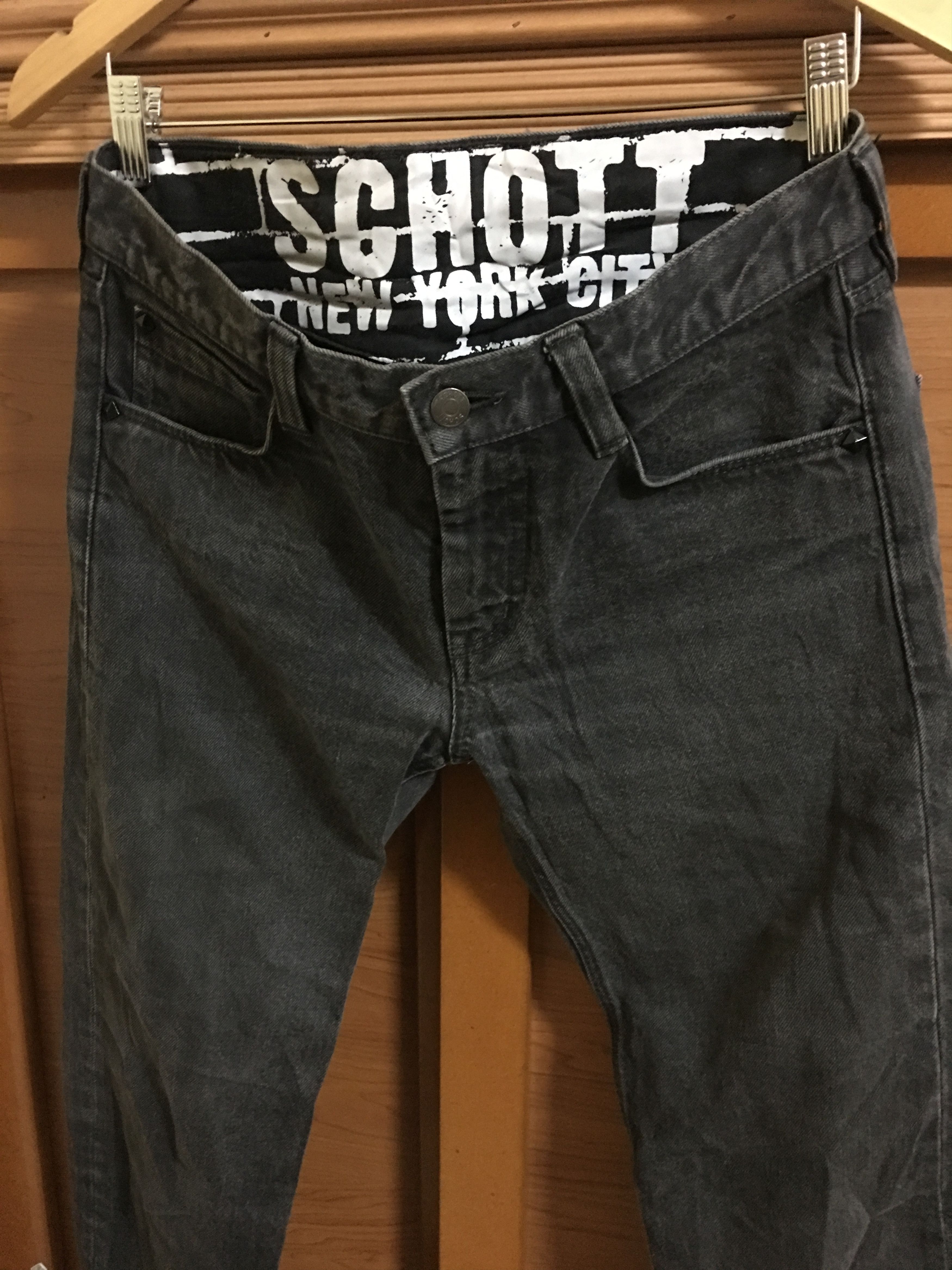 Schott SCHOTT NYC Slim Fit Denim Pants Size US 32 / EU 48 - 2 Thumbnail