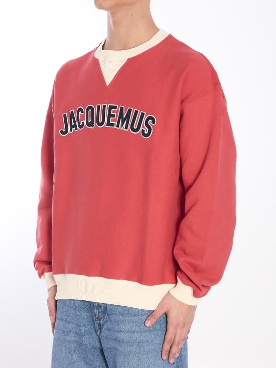 Jacquemus JACQUEMUS Men Sweater 255JS298 RED Size US S / EU 44-46 / 1 - 2 Thumbnail