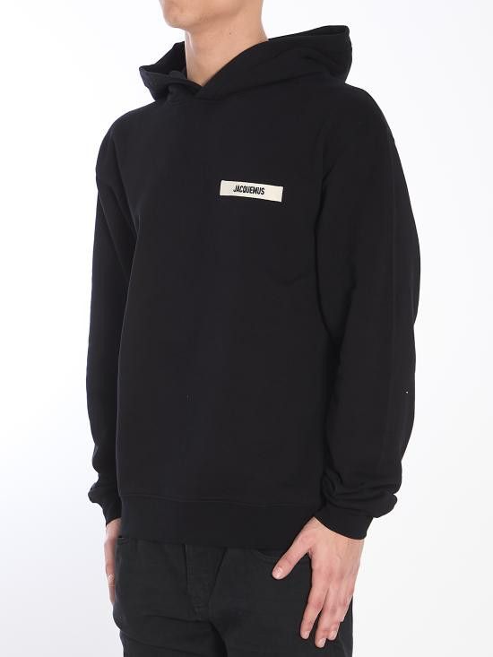 Jacquemus JACQUEMUS Men Sweater 245JS247 BLACK Size US L / EU 52-54 / 3 - 2 Thumbnail