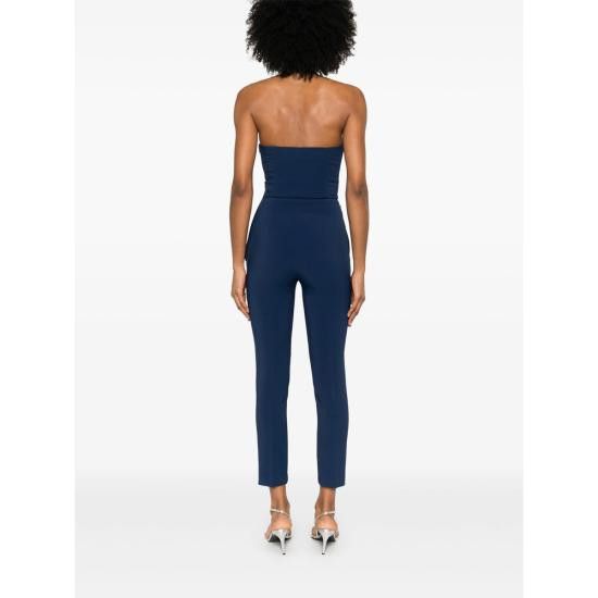 Elisabetta Franchi ELISABETTA FRANCHI Women Jumpsuits TU03951E2 DC8 BLUE Size 32" / US 10 / IT 46 - 4 Thumbnail