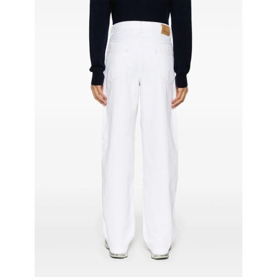 Isabel Marant ISABEL MARANT Men Denim Pants B1G02H PA0123HA 20WH WHITE Size US 32 / EU 48 - 4 Thumbnail