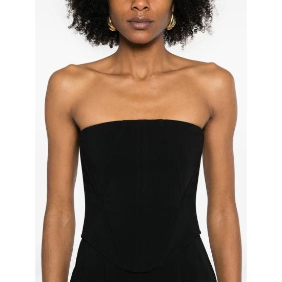 Pinko PINKO Women Jumpsuits 104884 A213 Z99 BLACK Size 28" / US 6 / IT 42 - 2 Thumbnail