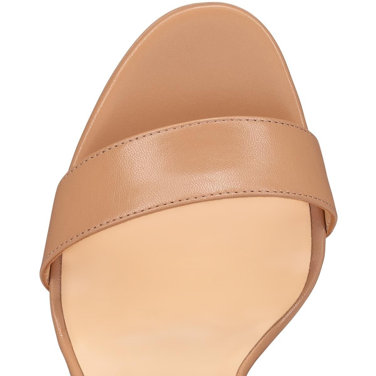 Christian Louboutin Choca Lux Beige Size US 5 / IT 35 - 4 Thumbnail