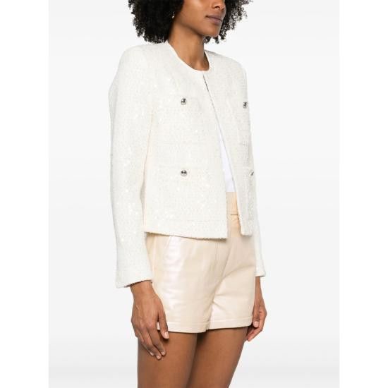 Iro IRO Women Jackets ATTINA WM07 WHI02 WHITE Size S / US 4 / IT 40 - 3 Thumbnail