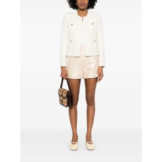 Iro IRO Women Jackets ATTINA WM07 WHI02 WHITE Size S / US 4 / IT 40 - 4 Thumbnail