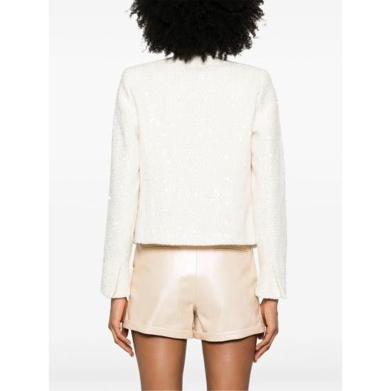 Iro IRO Women Jackets ATTINA WM07 WHI02 WHITE Size S / US 4 / IT 40 - 2 Thumbnail