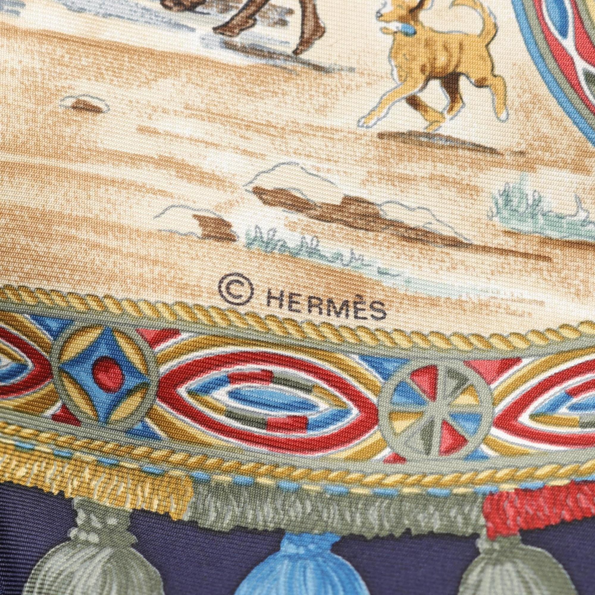 Hermes Hermès Carré 90 scarf Size ONE SIZE - 3 Thumbnail