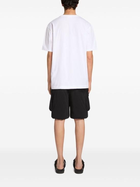 Dries Van Noten DRIES VAN NOTEN Men T-Shirts 2510211091600 001 White Size US M / EU 48-50 / 2 - 2 Thumbnail