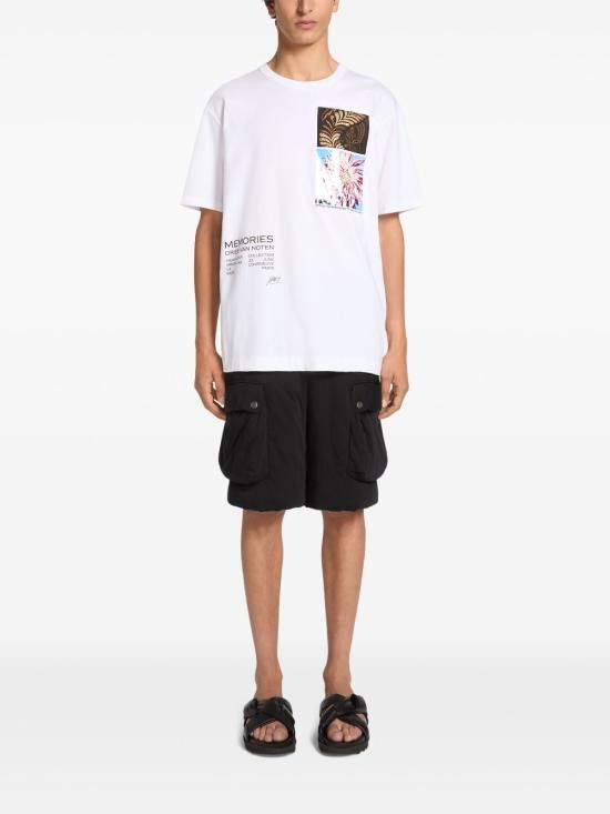 Dries Van Noten DRIES VAN NOTEN Men T-Shirts 2510211091600 001 White Size US S / EU 44-46 / 1 - 4 Thumbnail