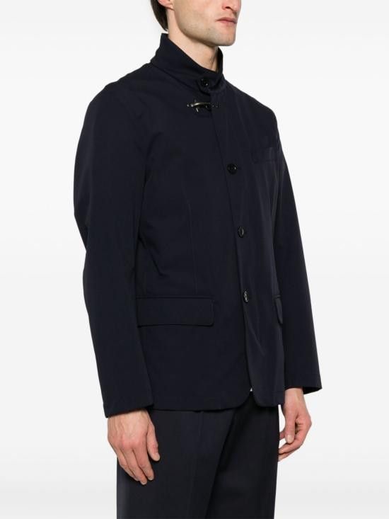Fay FAY Men Jacket NAM1950029 SVUWU807 Blue Size US XXL / EU 58 / 5 - 5 Thumbnail