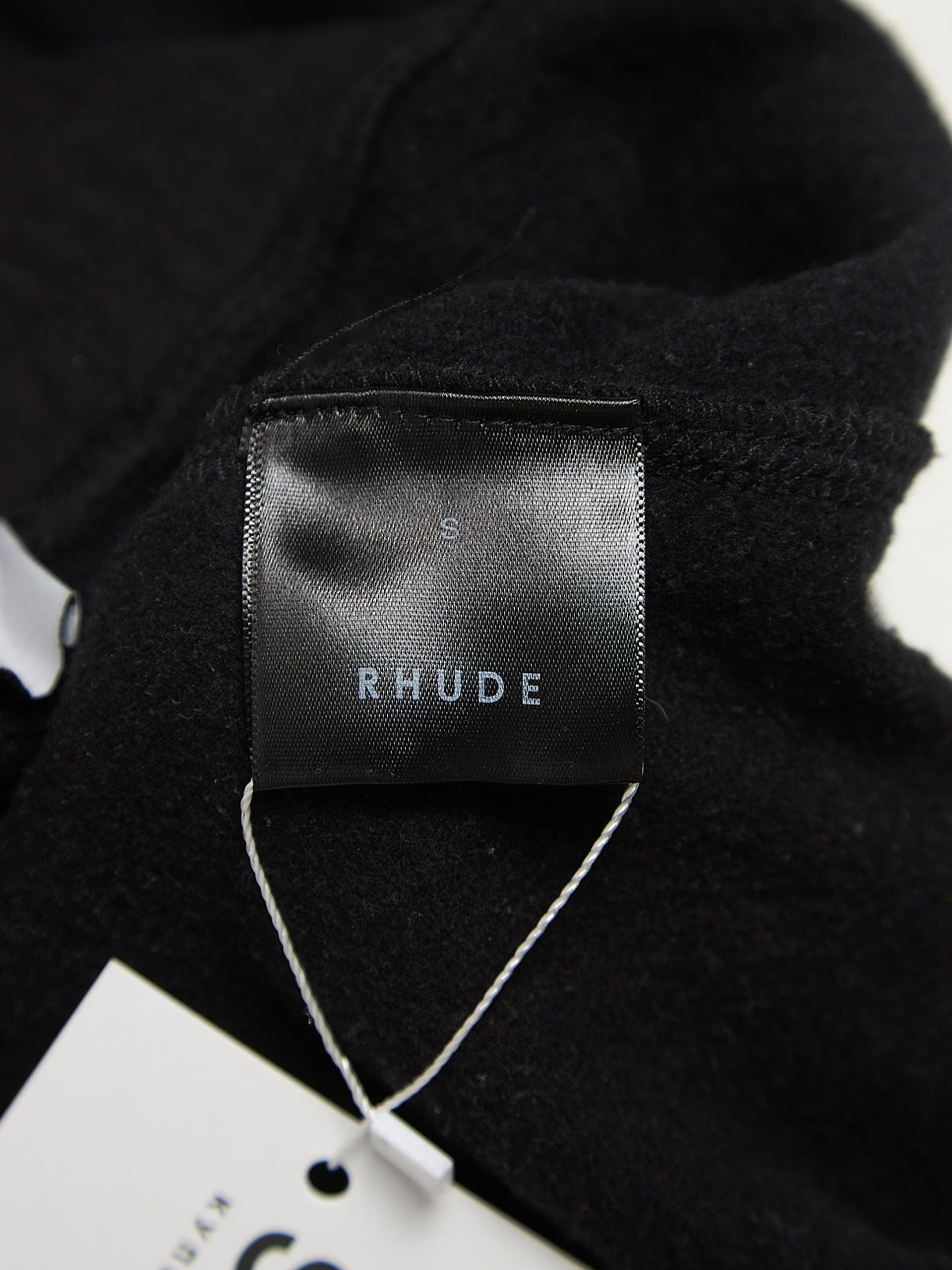 Rhude Maxfield Black Printed Cotton Sweatpants Size US 30 / EU 46 - 4 Thumbnail