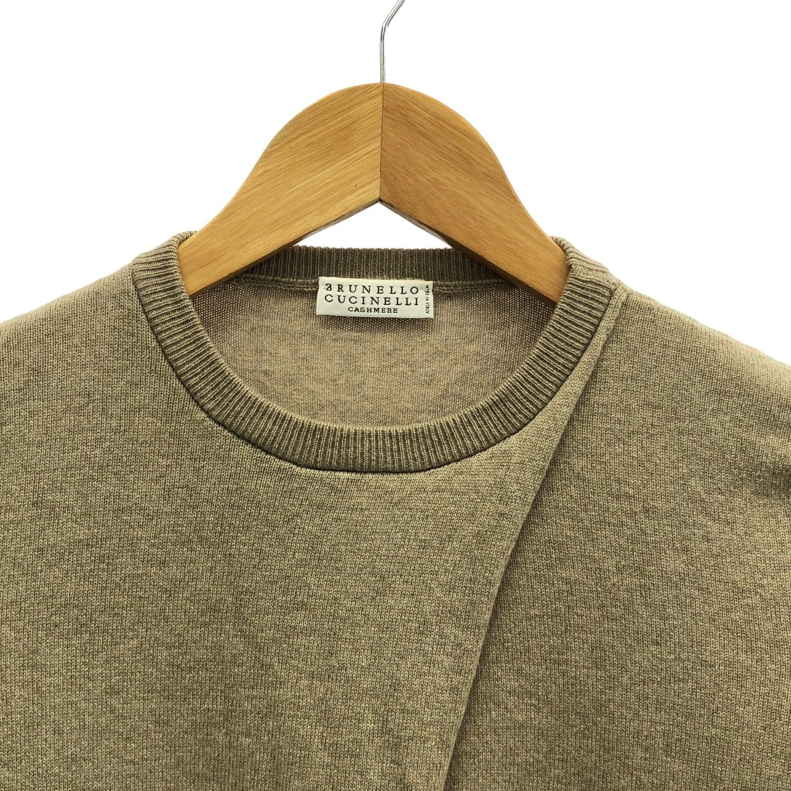 Brunello Cucinelli Brunello Cucinelli Knit Cashmere Beige Size ONE SIZE - 3 Thumbnail
