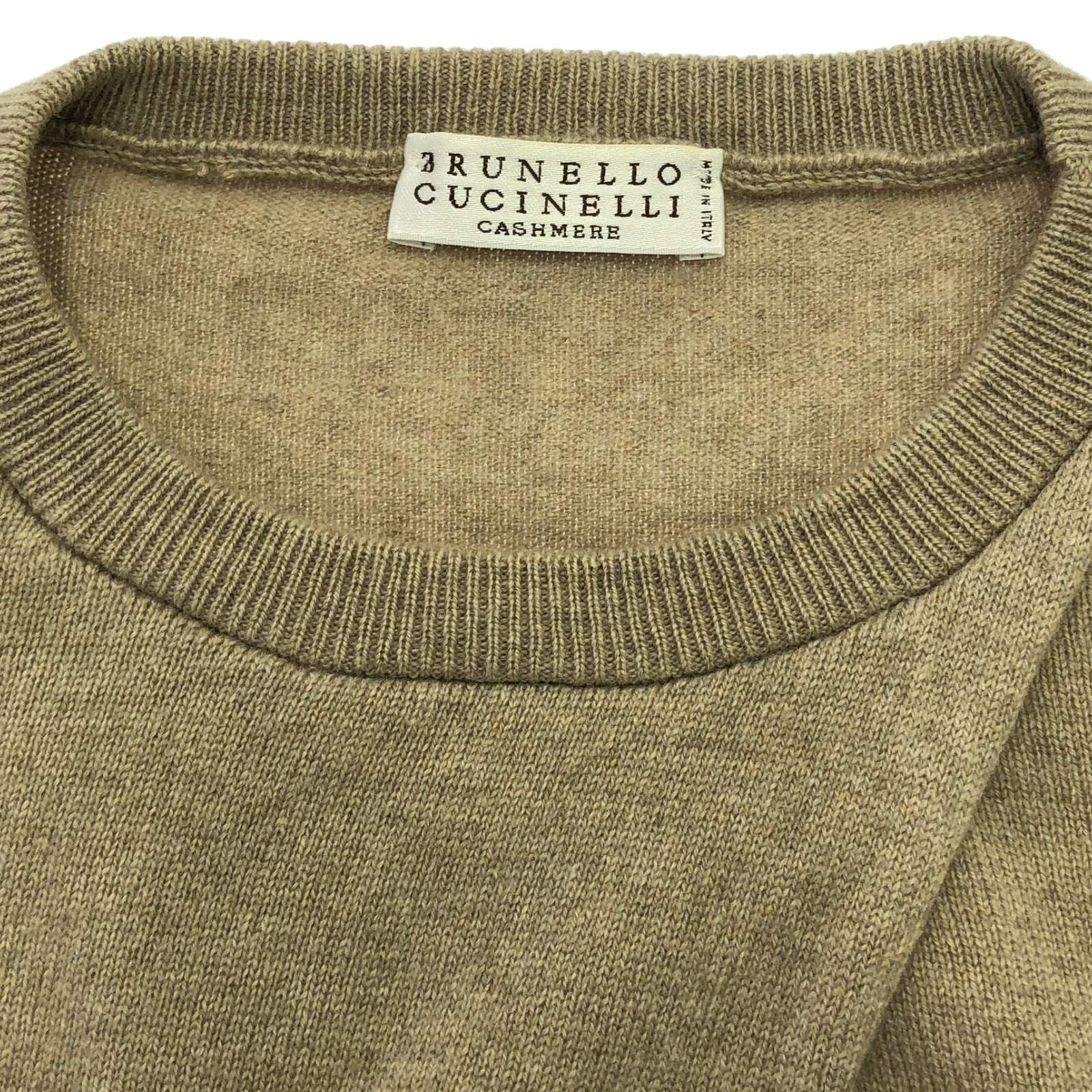 Brunello Cucinelli Brunello Cucinelli Knit Cashmere Beige Size ONE SIZE - 5 Thumbnail