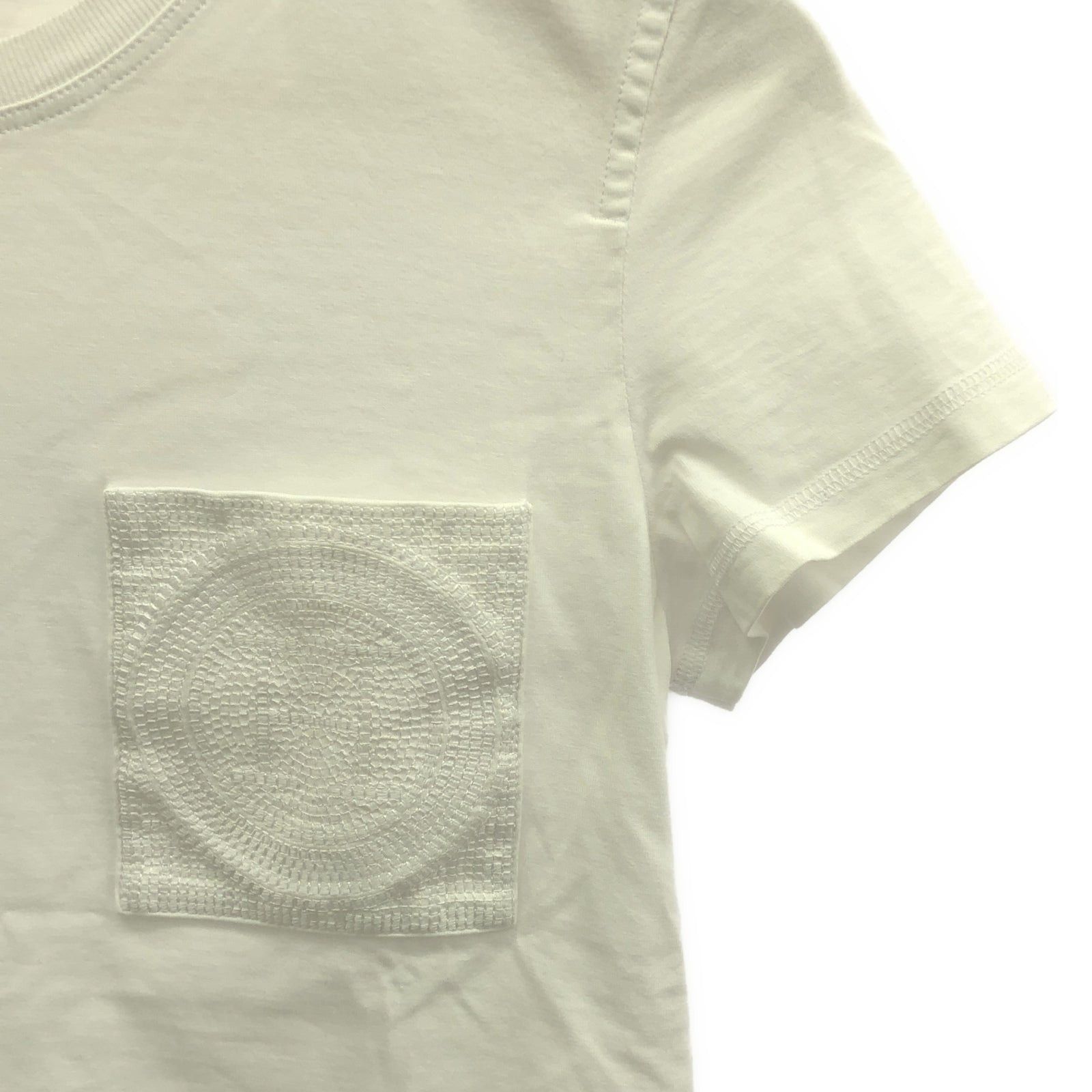 Hermes Hermes T-Shirt Shirt Cotton White Size ONE SIZE - 3 Thumbnail