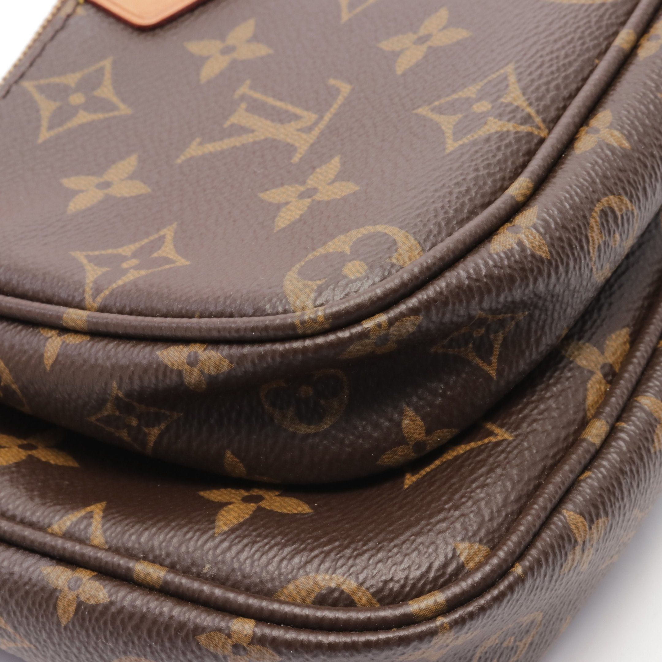 Louis Vuitton Louis Vuitton Multy Pochette Accessoires Monogram Rose Claire Shoulder Bag Leather Brown Pink Size ONE SIZE - 6 Thumbnail