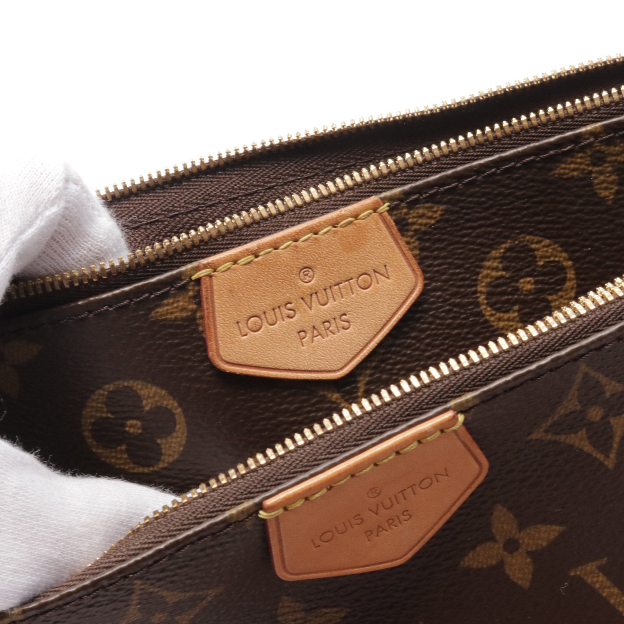 Louis Vuitton Louis Vuitton Multy Pochette Accessoires Monogram Rose Claire Shoulder Bag Leather Brown Pink Size ONE SIZE - 7 Thumbnail