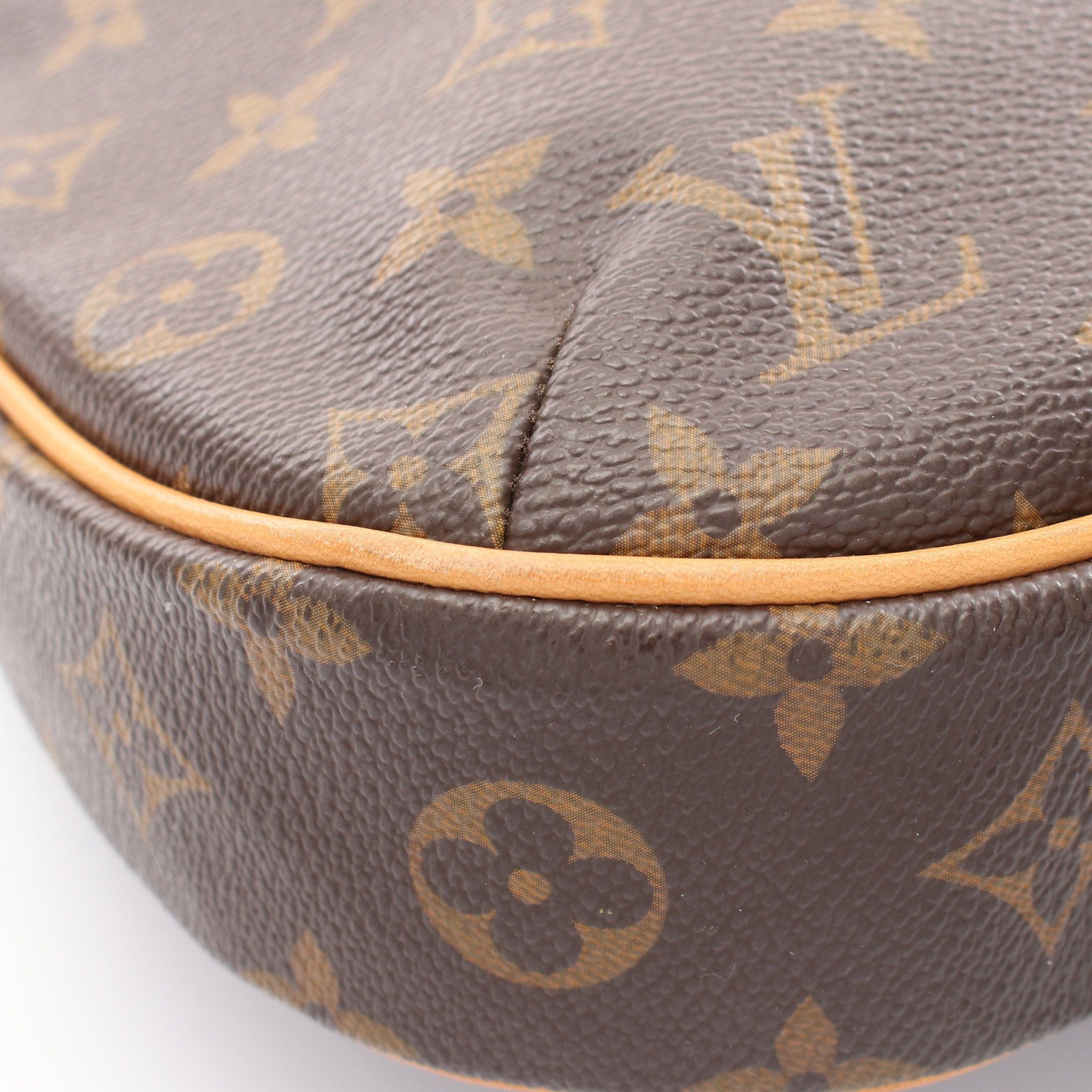 Louis Vuitton Louis Vuitton Odeon Pm Monogram Shoulder Bag Leather Brown Size ONE SIZE - 10 Thumbnail