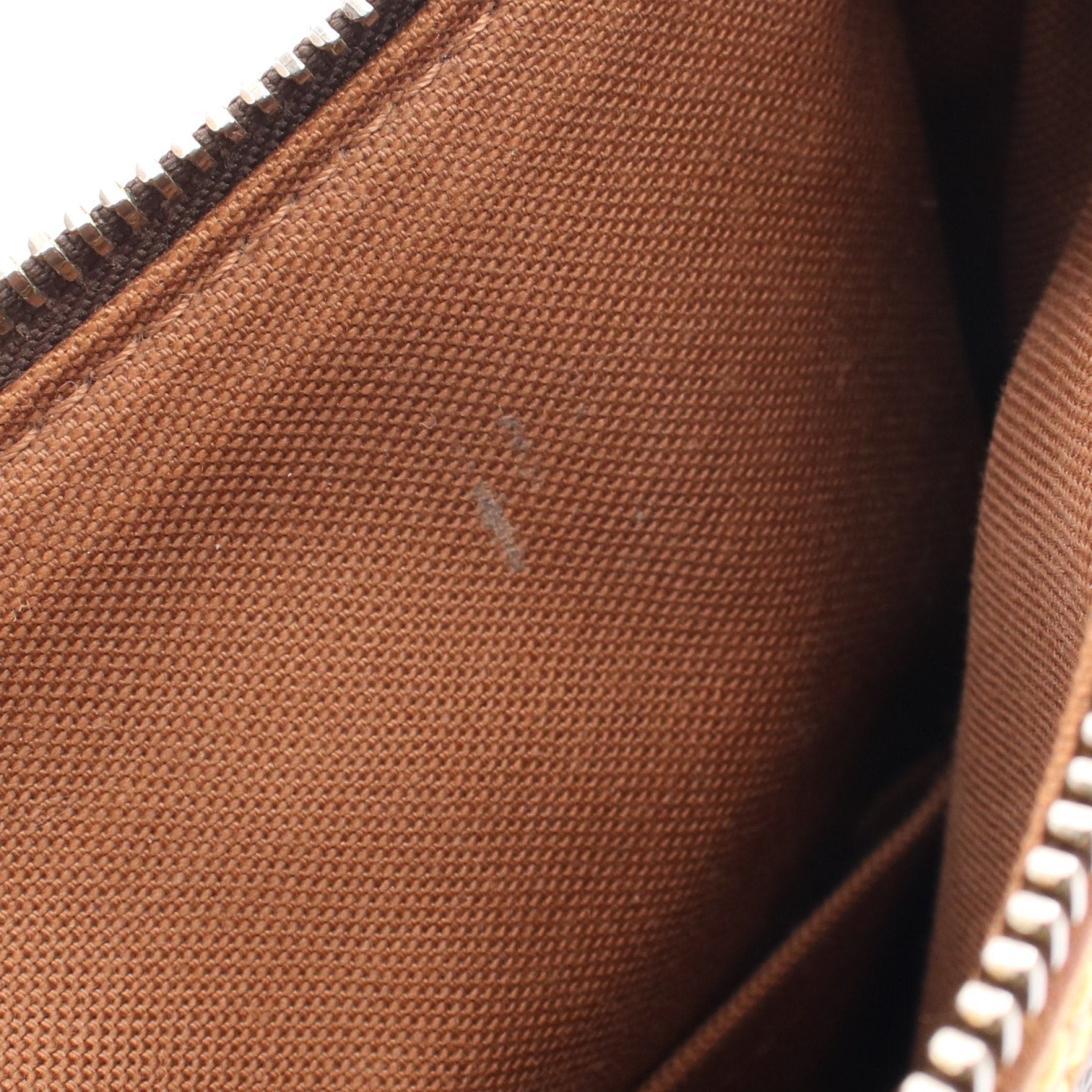 Louis Vuitton Louis Vuitton Odeon Pm Monogram Shoulder Bag Leather Brown Size ONE SIZE - 6 Thumbnail