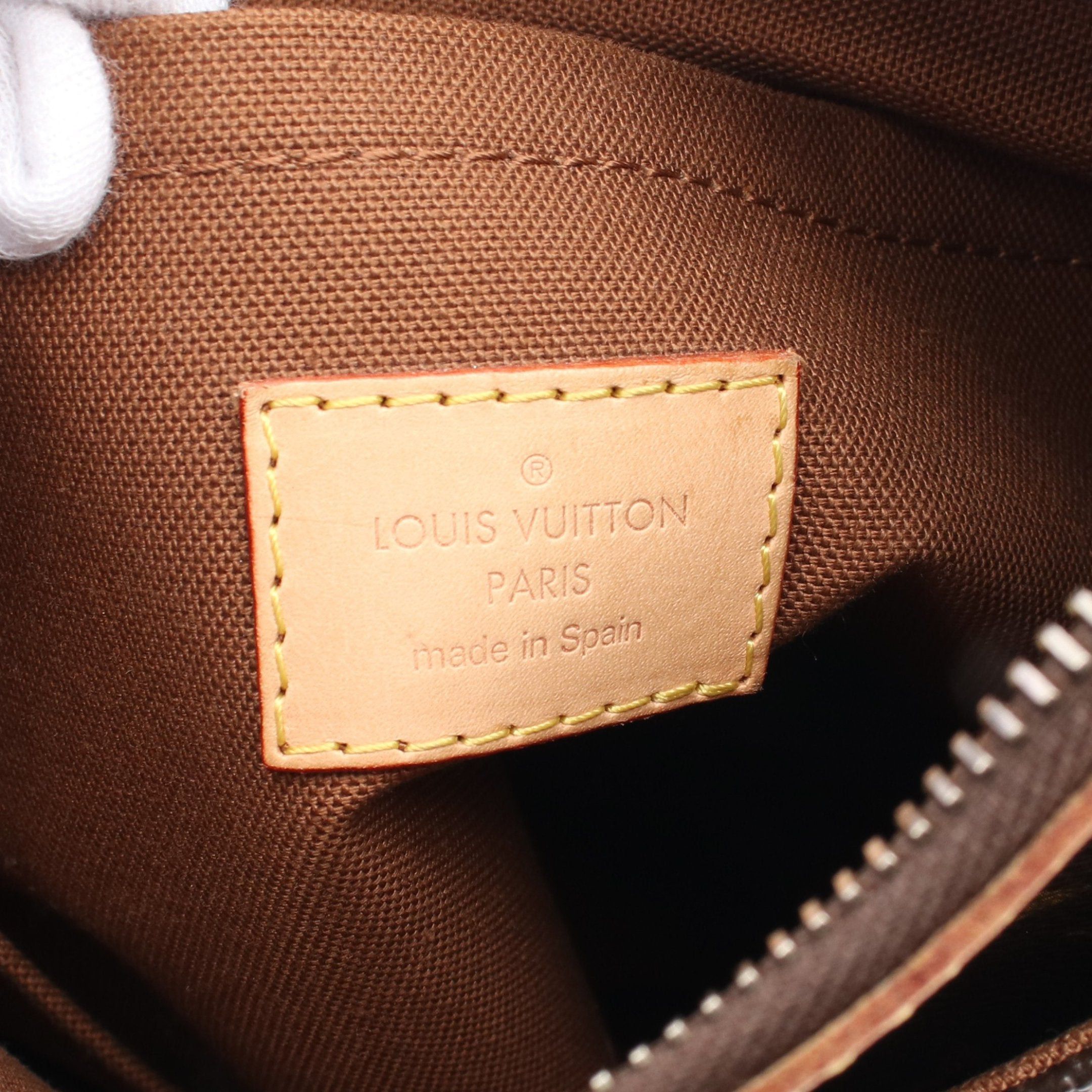 Louis Vuitton Louis Vuitton Odeon Pm Monogram Shoulder Bag Leather Brown Size ONE SIZE - 4 Thumbnail