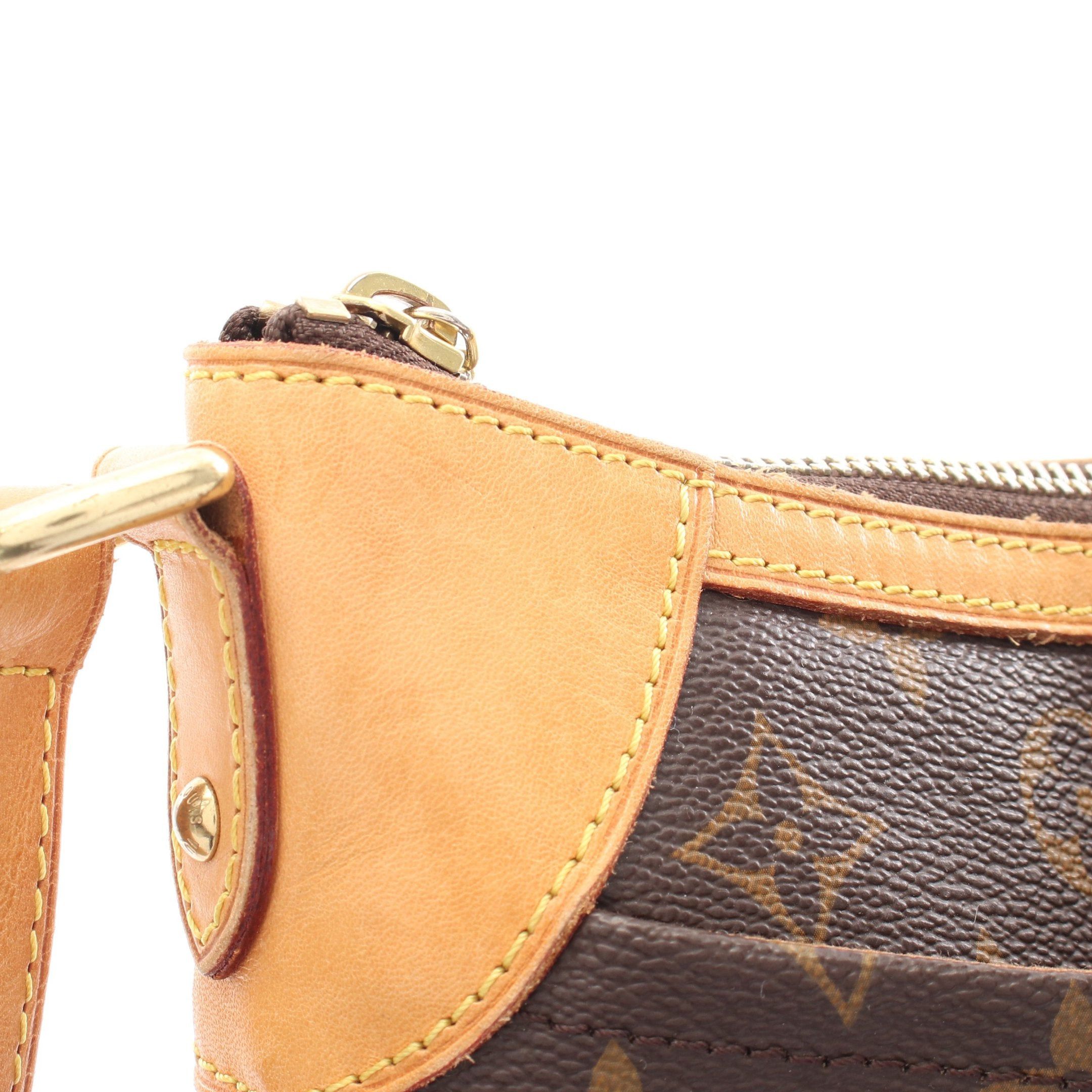 Louis Vuitton Louis Vuitton Odeon Pm Monogram Shoulder Bag Leather Brown Size ONE SIZE - 11 Thumbnail
