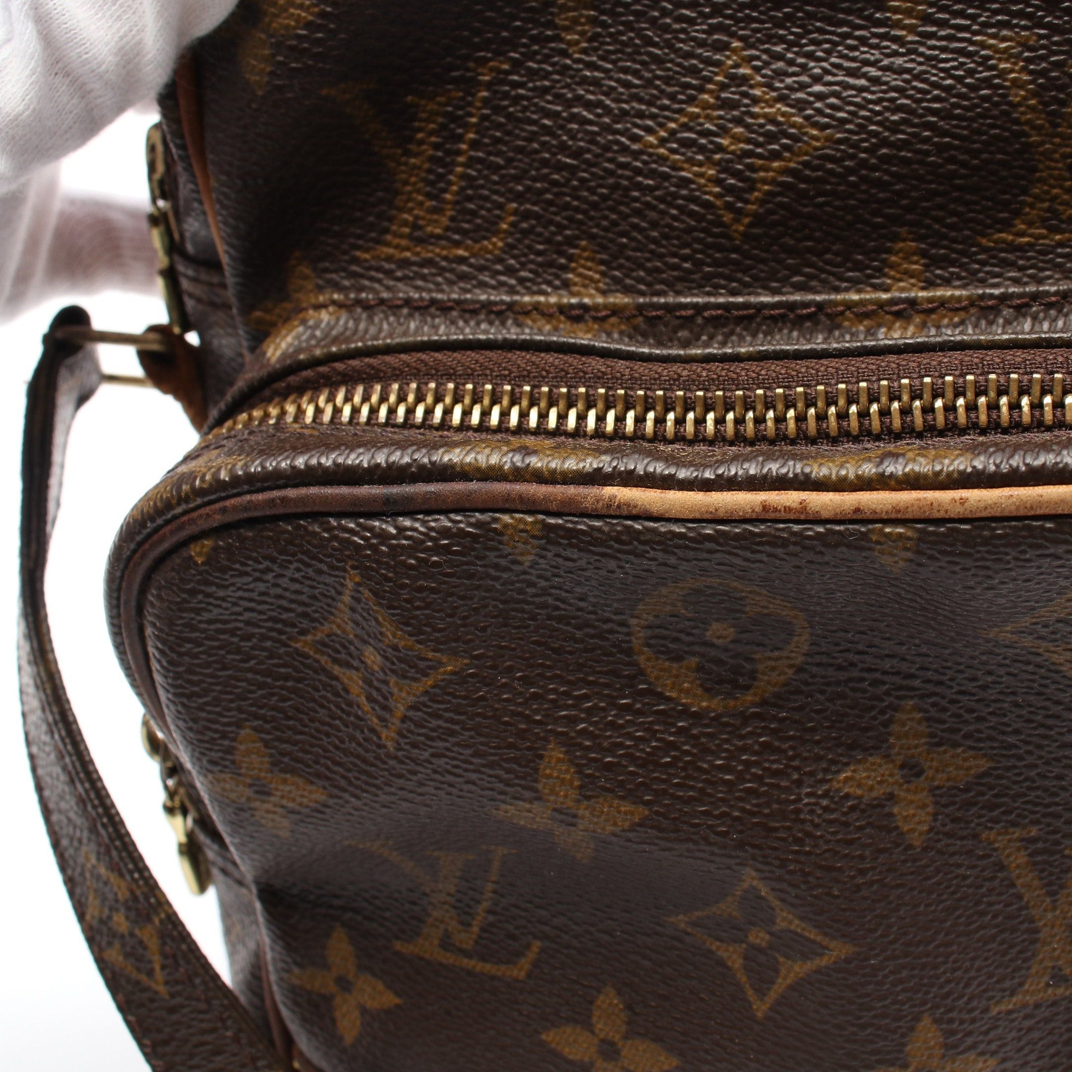 Louis Vuitton Louis Vuitton Amazon Monogram Shoulder Bag Leather Brown Size ONE SIZE - 11 Thumbnail