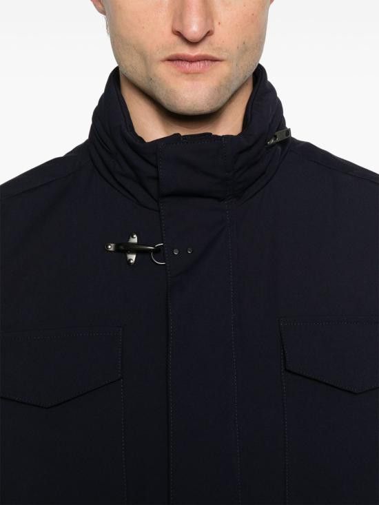 Fay FAY Men Jacket NAM1950021 SVUWU807 Blue Size US XXL / EU 58 / 5 - 4 Thumbnail