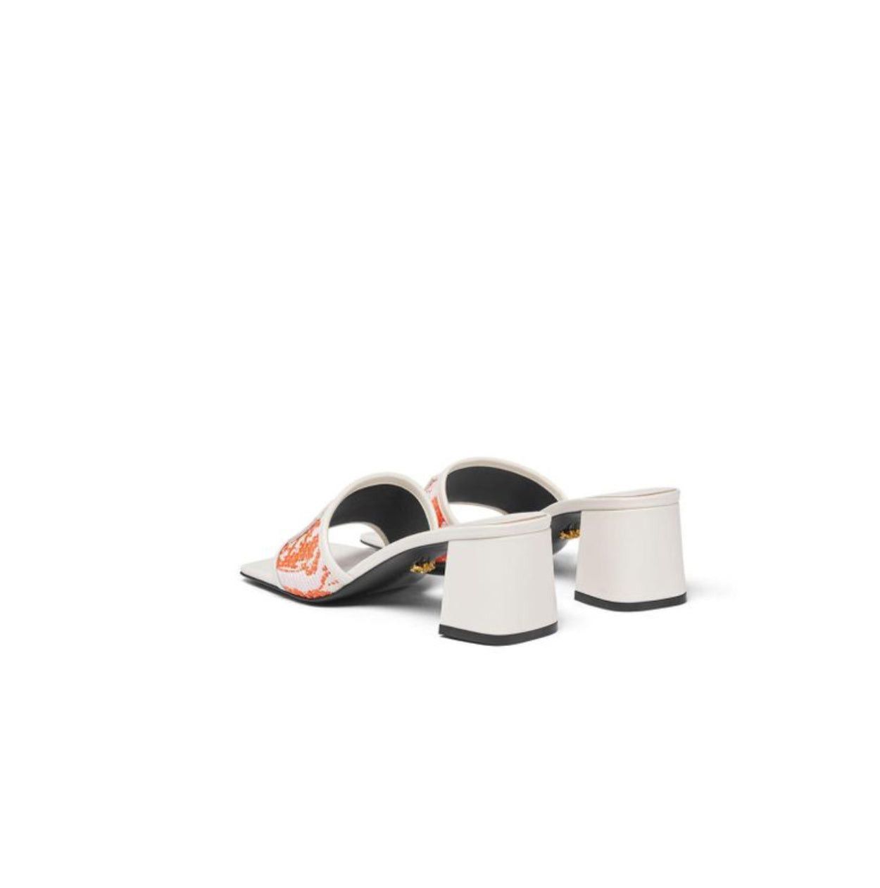 Versace Versace Theia Barocco Raffia Mules 55mm SIZE 36 Size ONE SIZE - 3 Thumbnail