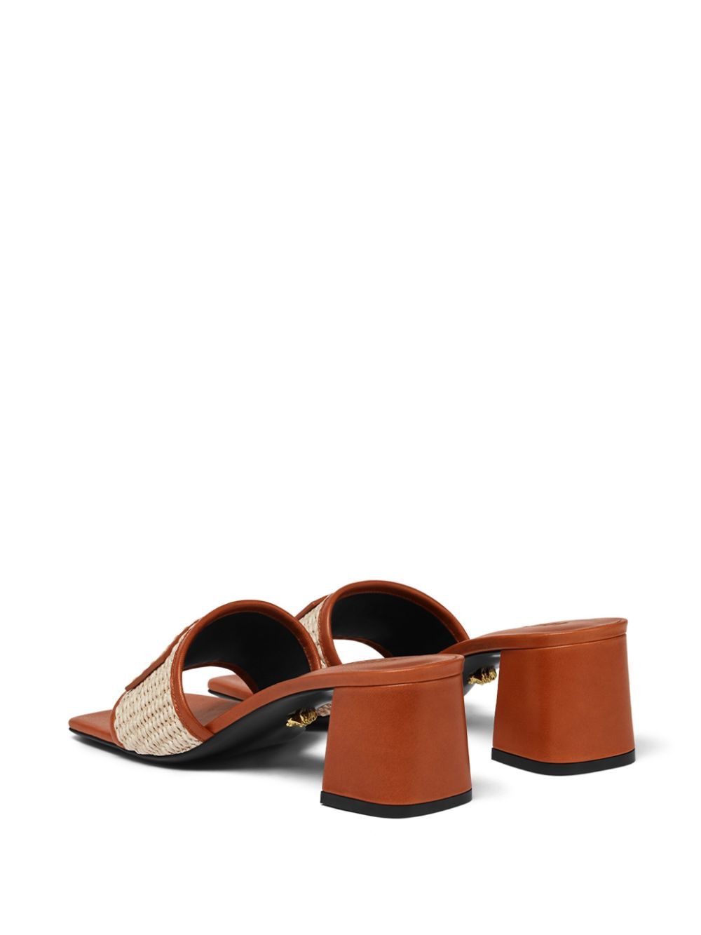 Versace Versace Theia Barocco Raffia Mules SIZE 41 Size ONE SIZE - 3 Thumbnail