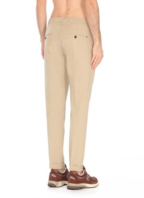 Dondup DONDUP Men Straight Pants UP235 GSE046 IZ1010 Beige Size US 30 / EU 46 - 4 Thumbnail
