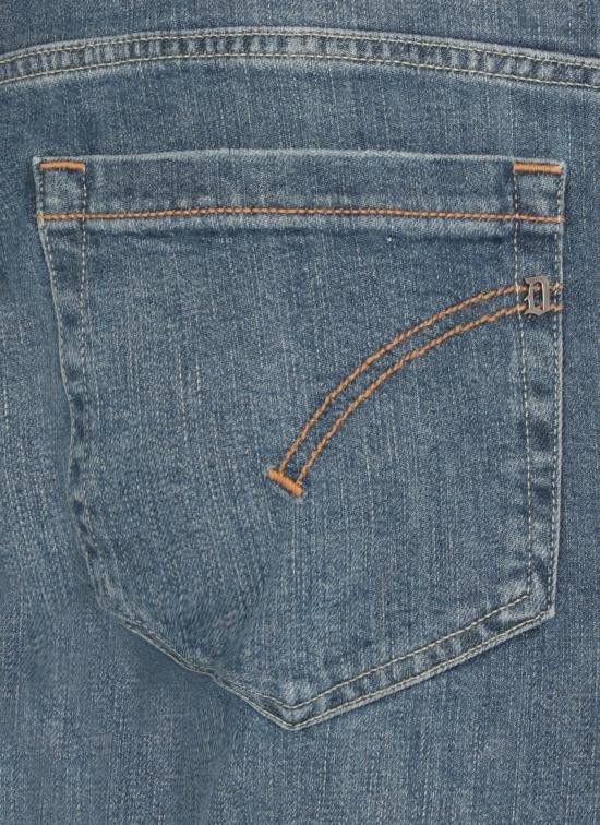 Dondup DONDUP Men Straight Pants UP232 DSH365 IQ3800 Blue Size US 30 / EU 46 - 5 Thumbnail