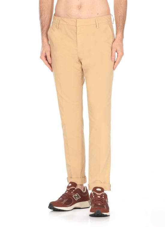 Dondup DONDUP Men Straight Pants UP235 PSE025 PTD020 Beige Size US 32 / EU 48 - 3 Thumbnail