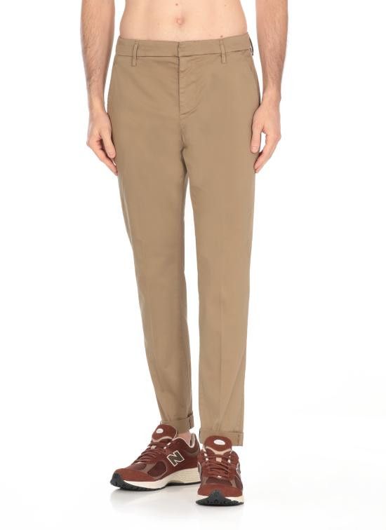 Dondup DONDUP Men Straight Pants UP235 RSE036 PTD733 Beige Size US 30 / EU 46 - 3 Thumbnail