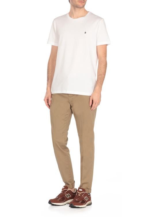 Dondup DONDUP Men Straight Pants UP235 RSE036 PTD733 Beige Size US 30 / EU 46 - 2 Thumbnail