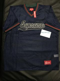 Supreme Mesh Baseball Top | Grailed