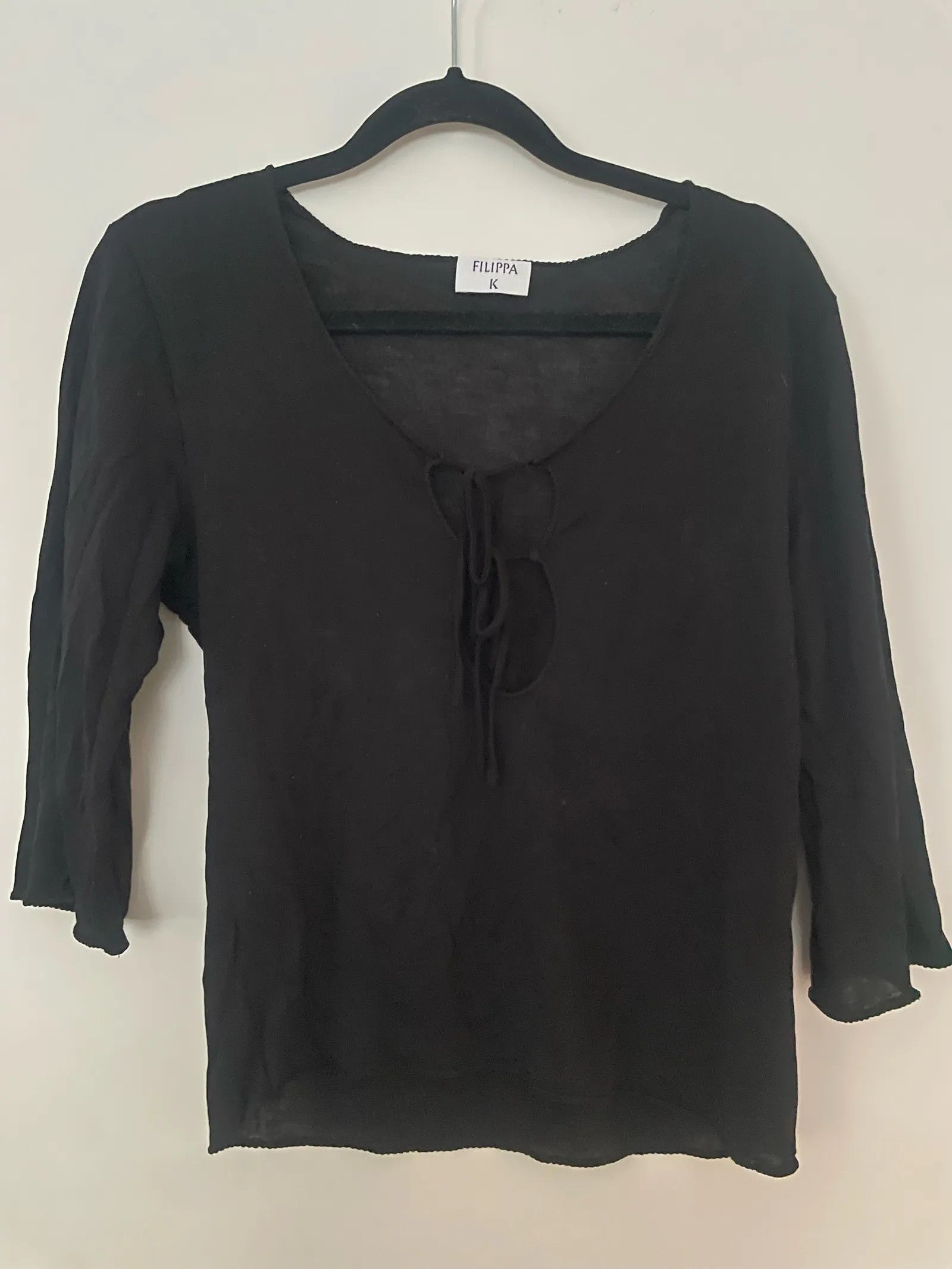 Filippa K Filippa K Jersey Tie Top Top Size S / US 4 / IT 40 - 3 Thumbnail