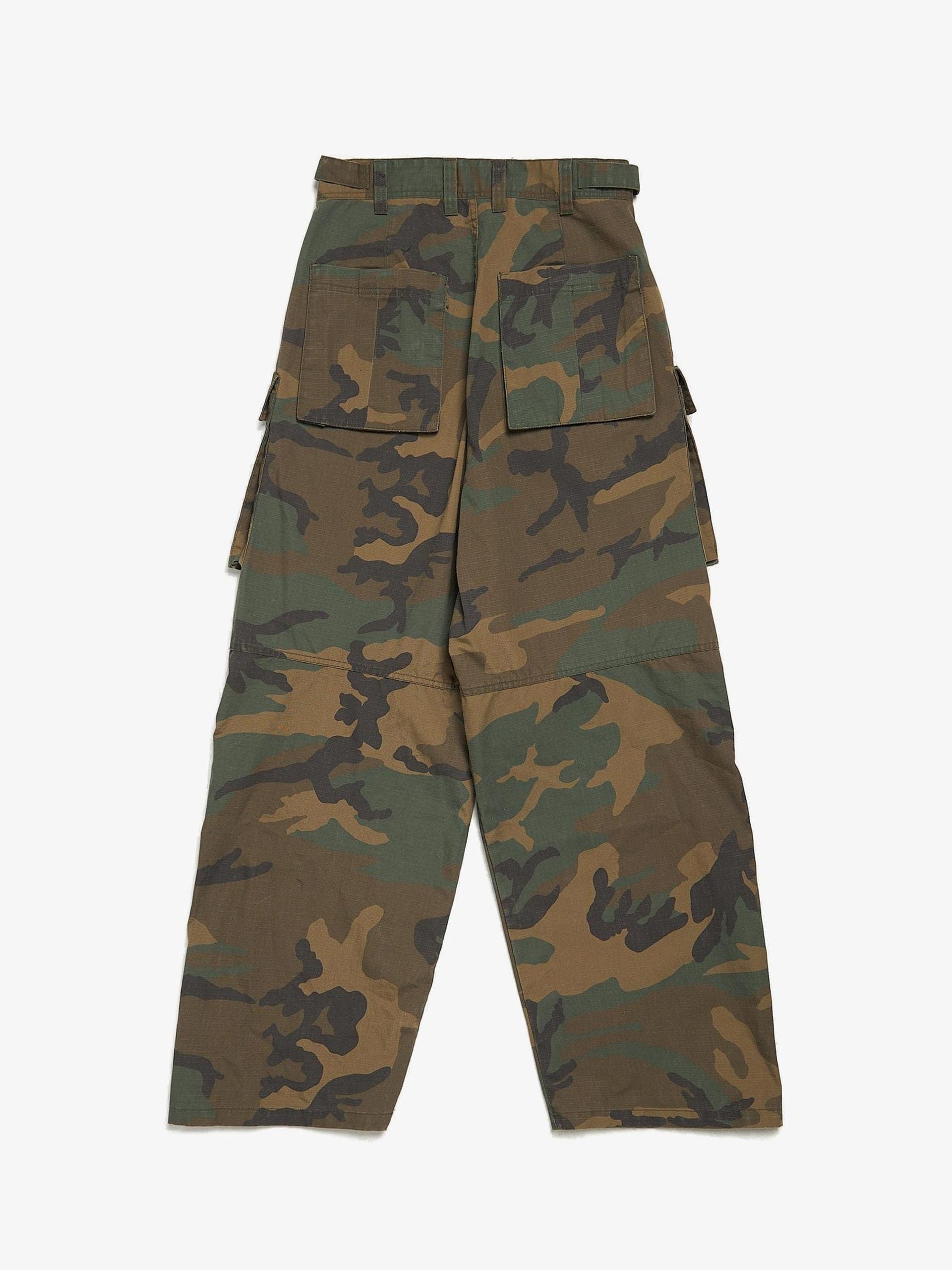 PROJECT G/R Washed Cargo Pants - Camo Size US 30 / EU 46 - 2 Thumbnail