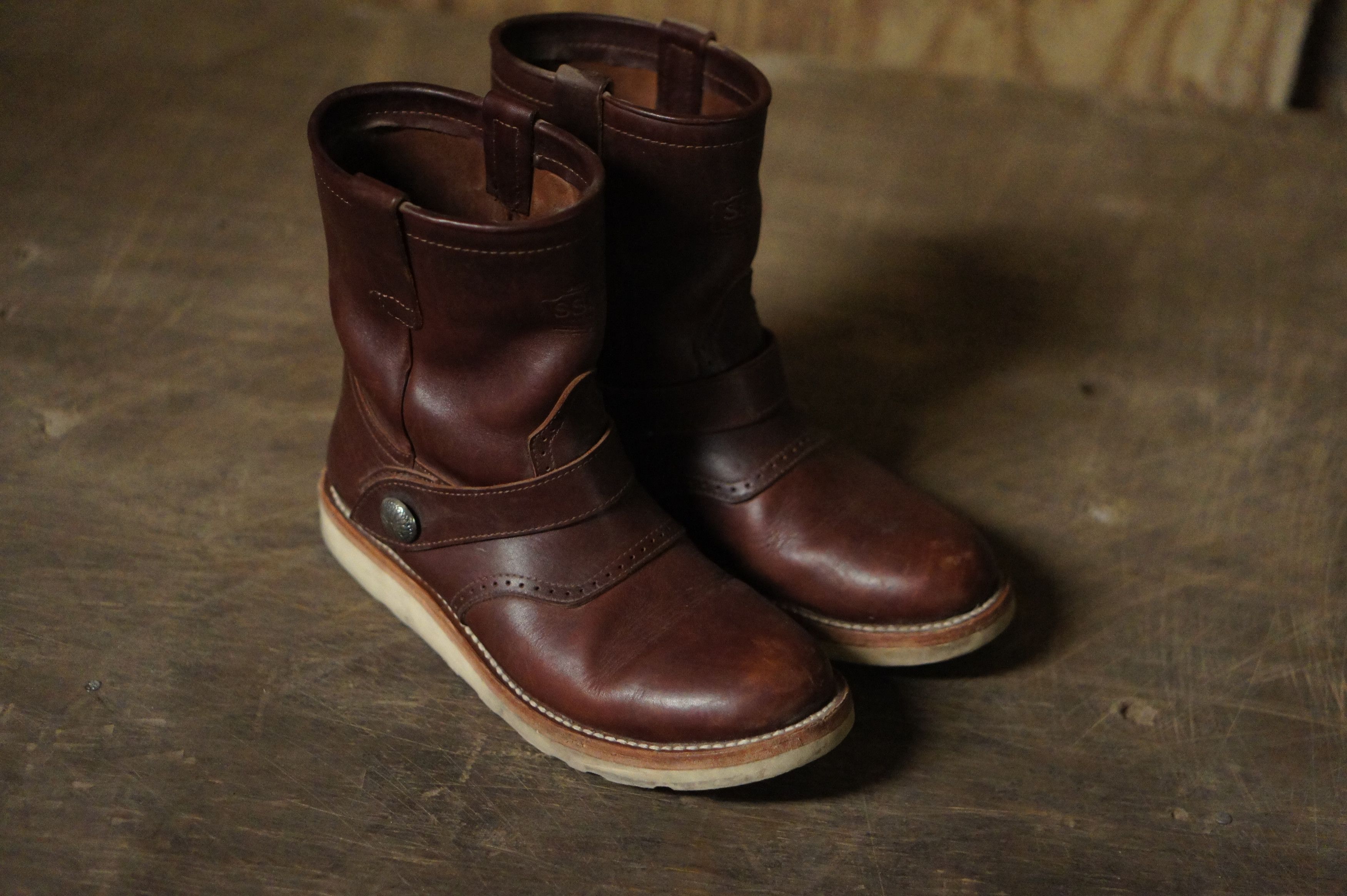 Ssdd PECOS BOOTS IN BROWN | Grailed