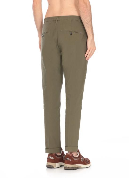 Dondup DONDUP Men Straight Pants UP235 PSE025 PTD619 Green Size US 31 - 4 Thumbnail