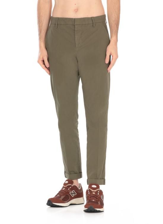 Dondup DONDUP Men Straight Pants UP235 PSE025 PTD619 Green Size US 38 / EU 54 - 3 Thumbnail