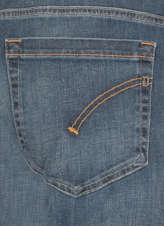 Dondup DONDUP Men Straight Pants UP232 DS0296 IM9800 Blue Size US 33 - 5 Thumbnail