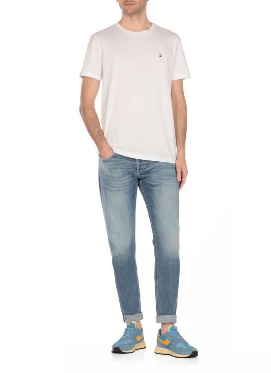 Dondup DONDUP Men Straight Pants UP232 DSE340 IM5800 Blue Size US 31 - 5 Thumbnail