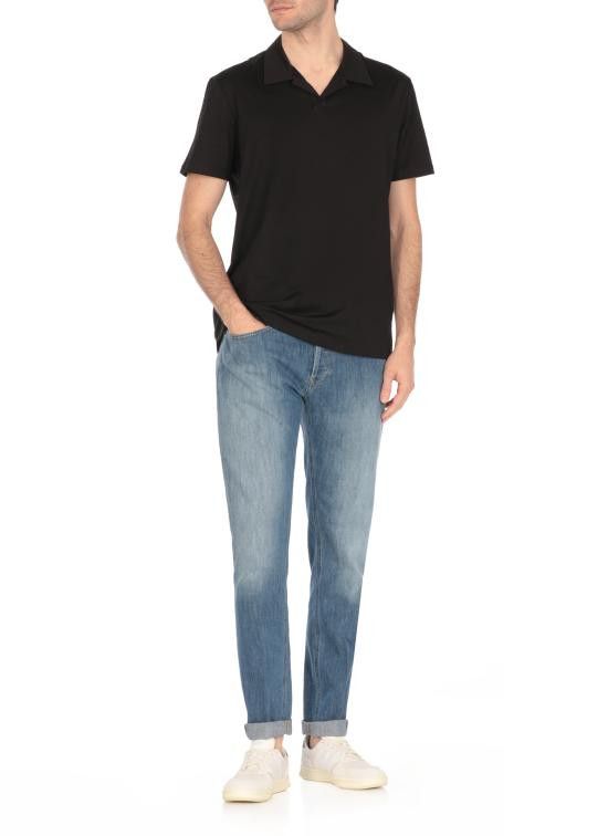 Dondup DONDUP Men Polo Shirts US330 JF0271U XXX999 Black Size US XXL / EU 58 / 5 - 2 Thumbnail