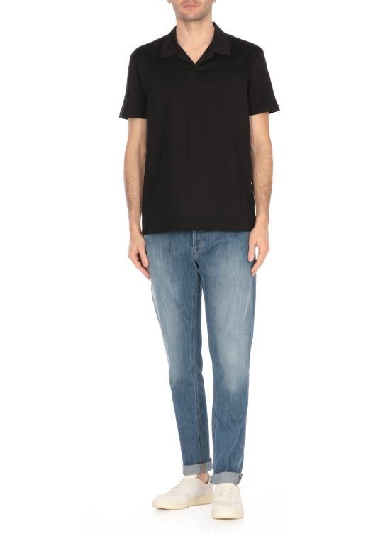 Dondup DONDUP Men Polo Shirts US330 JF0271U XXX999 Black Size US XXL / EU 58 / 5 - 3 Thumbnail